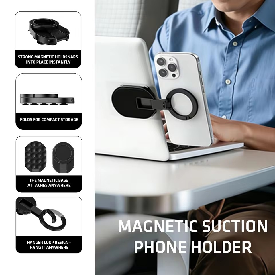 Waders - MA39 Magnetyczny składany stojak na telefon
