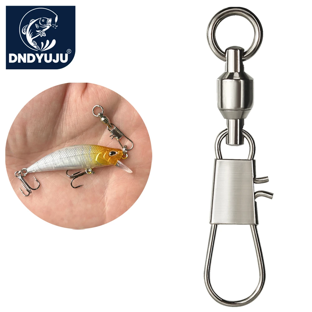 Fishing Equipment Gear - DNDYUJU 50 szt. Krętliki wędkarskie z