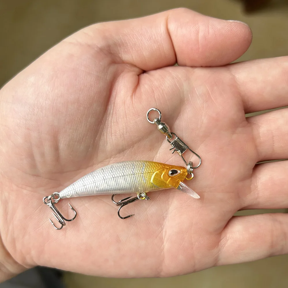 DNDYUJU 50 szt. Krętliki wędka – Fishing Equipment Gear recenzja i cena